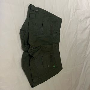Green Billabong shorts, size 5